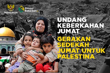Undang Keberkahan Jumat, Donasi Rutin untuk Palestina